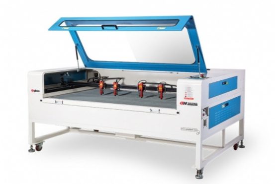 GH1610F – Four Laser Heads High Speed Non-mental Cutting Machine